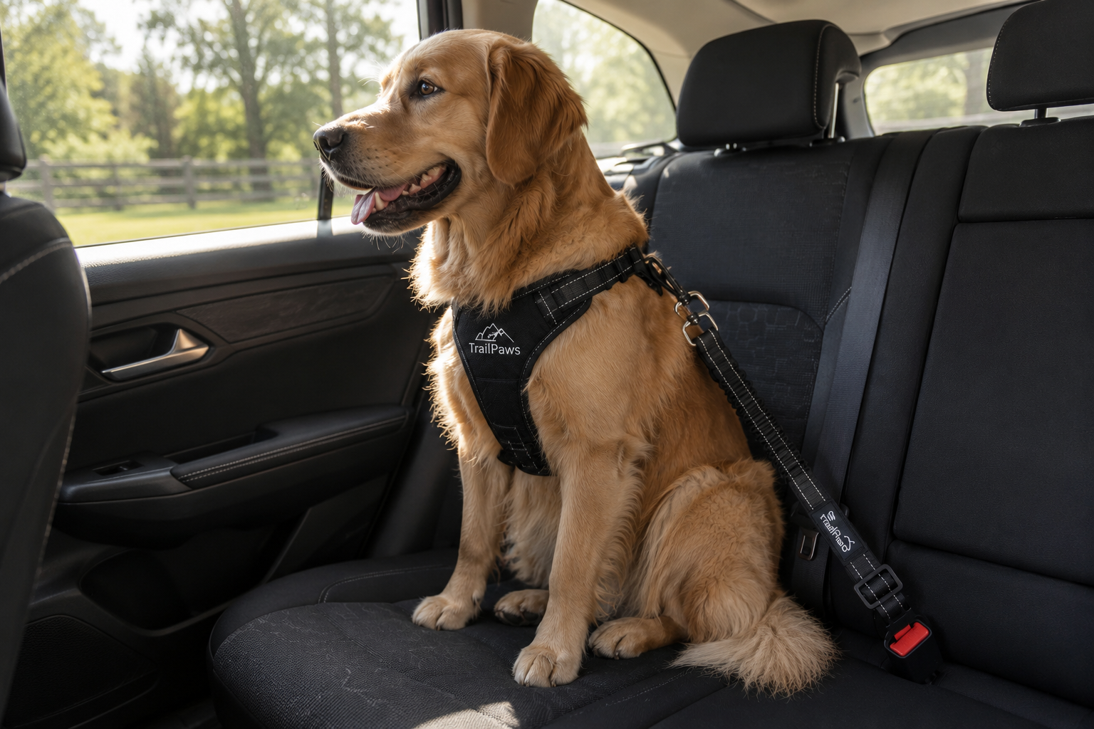 TrailPaws™ Dog Car Seat Belt