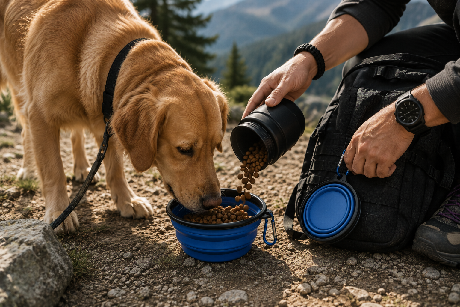 TrailPaws™ Foldable Travel Bowl