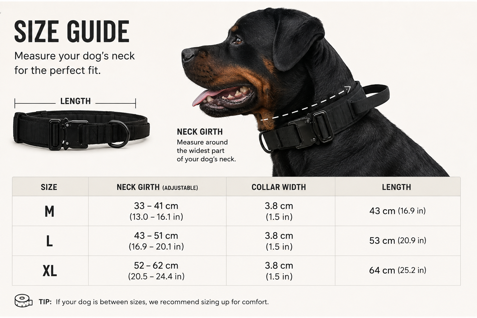 TrailPaws™ Tactical Collar