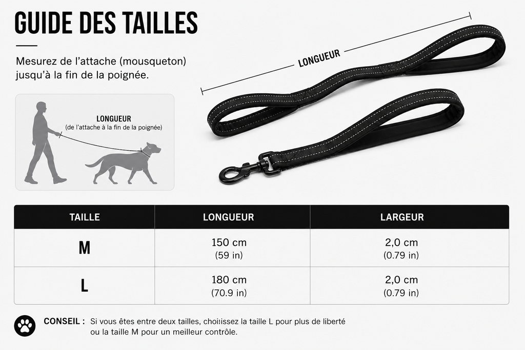 TrailPaws™ Dual Handle Leash